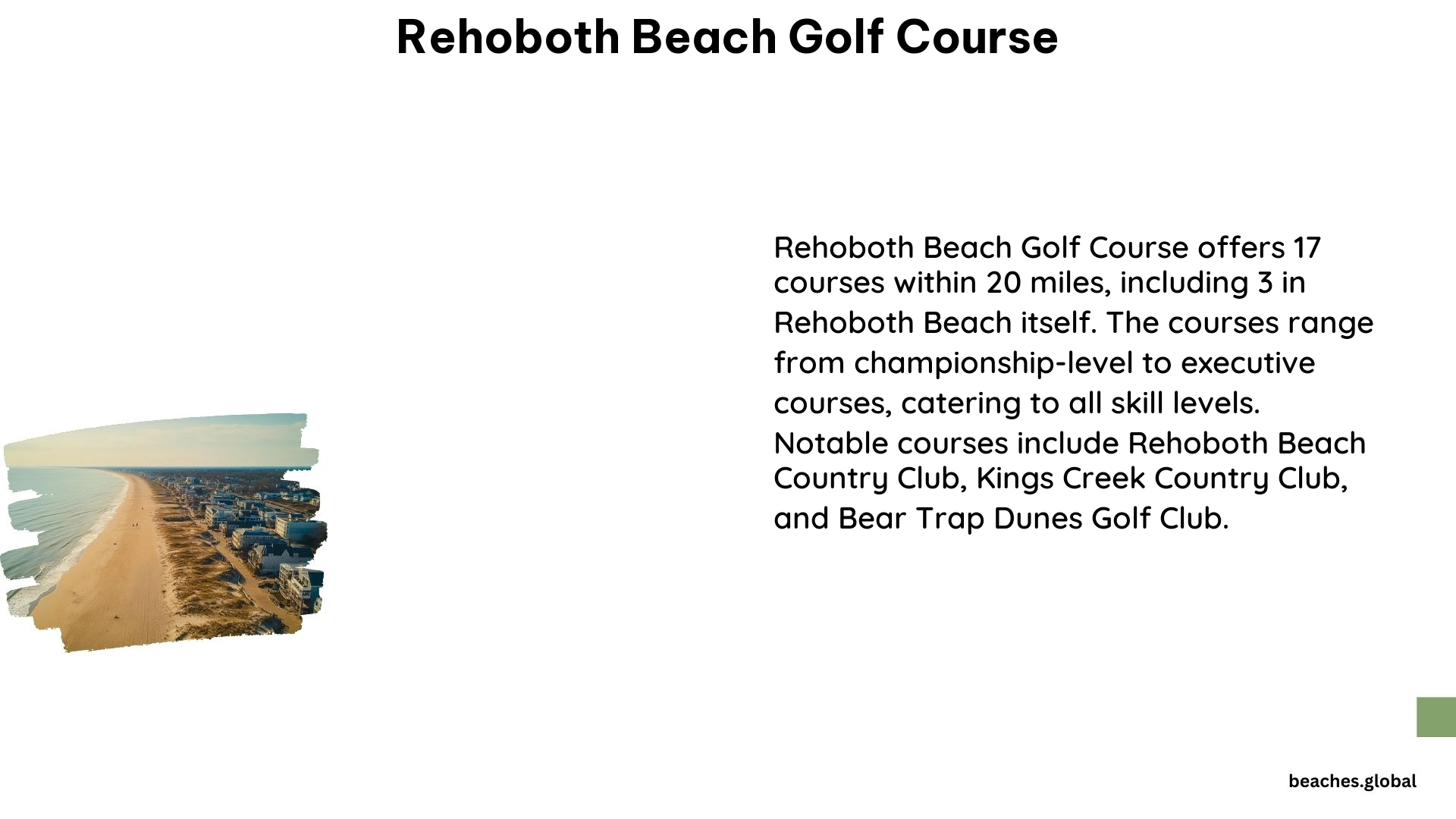 Rehoboth Beach Golf Course