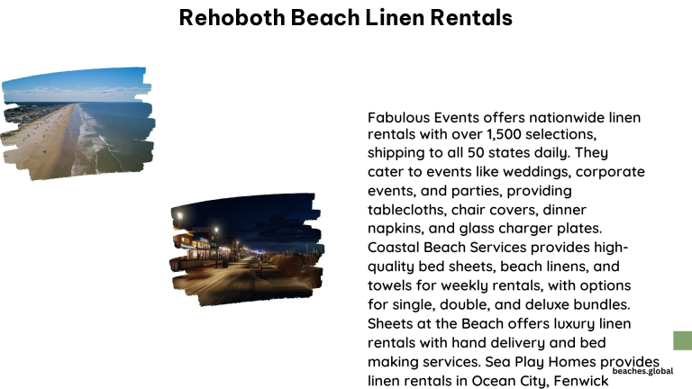 Rehoboth Beach Linen Rentals