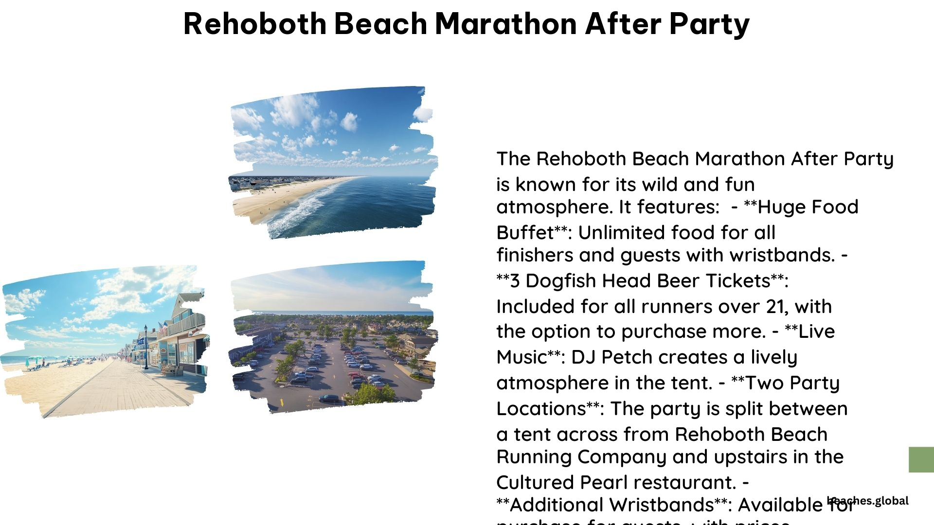 Rehoboth Beach Marathon After Party