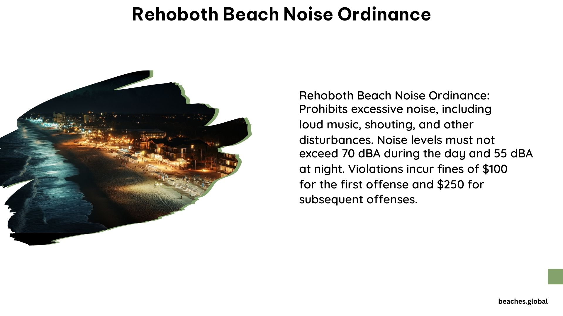 Rehoboth Beach Noise Ordinance