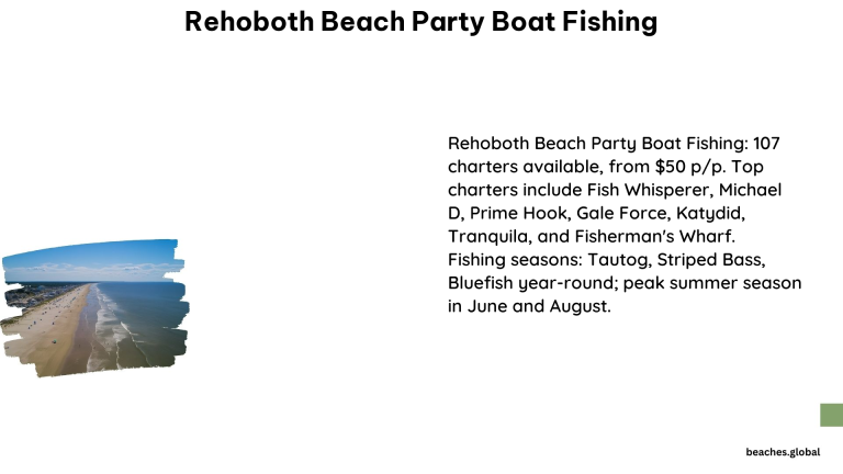 Rehoboth Beach Party Boat Fishing