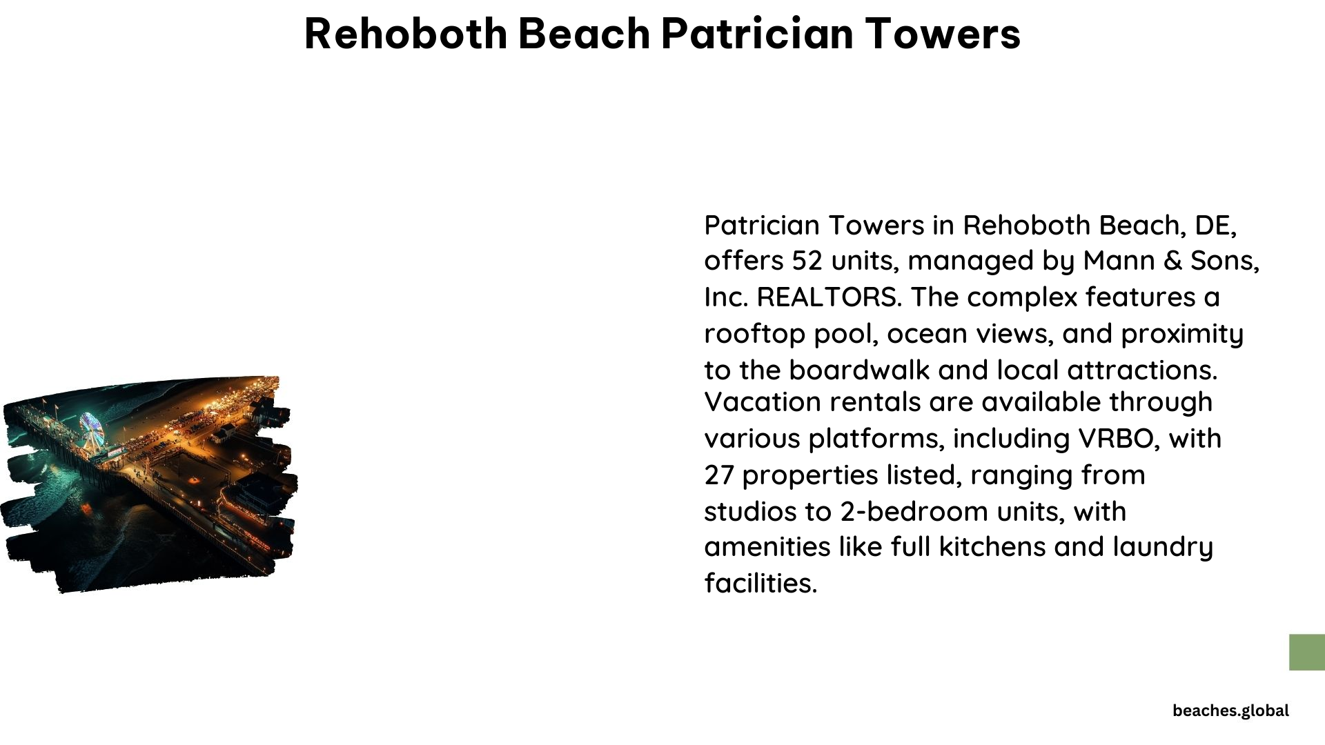 Rehoboth Beach Patrician Towers