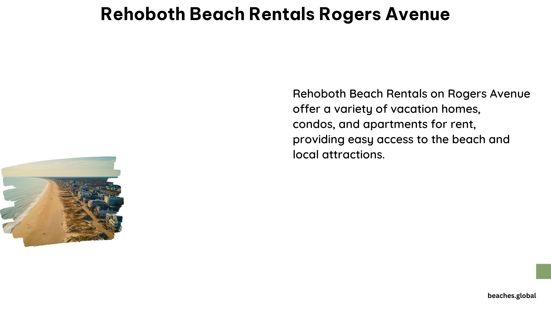 Rehoboth Beach Rentals Rogers Avenue