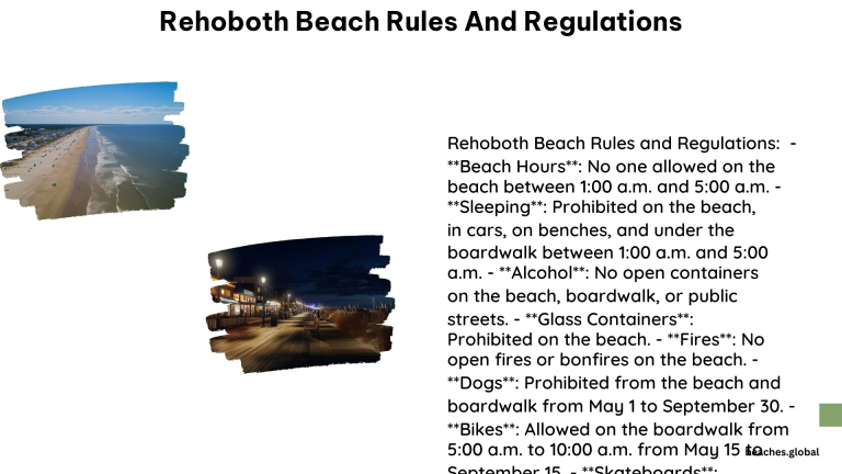 Rehoboth Beach Rules and Regulations