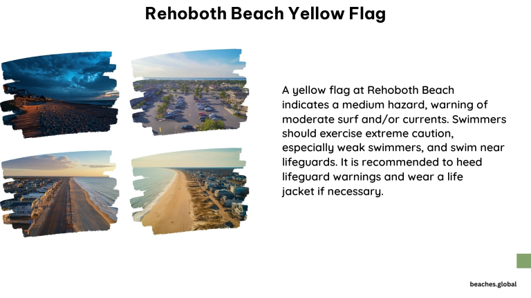 Rehoboth Beach Yellow Flag