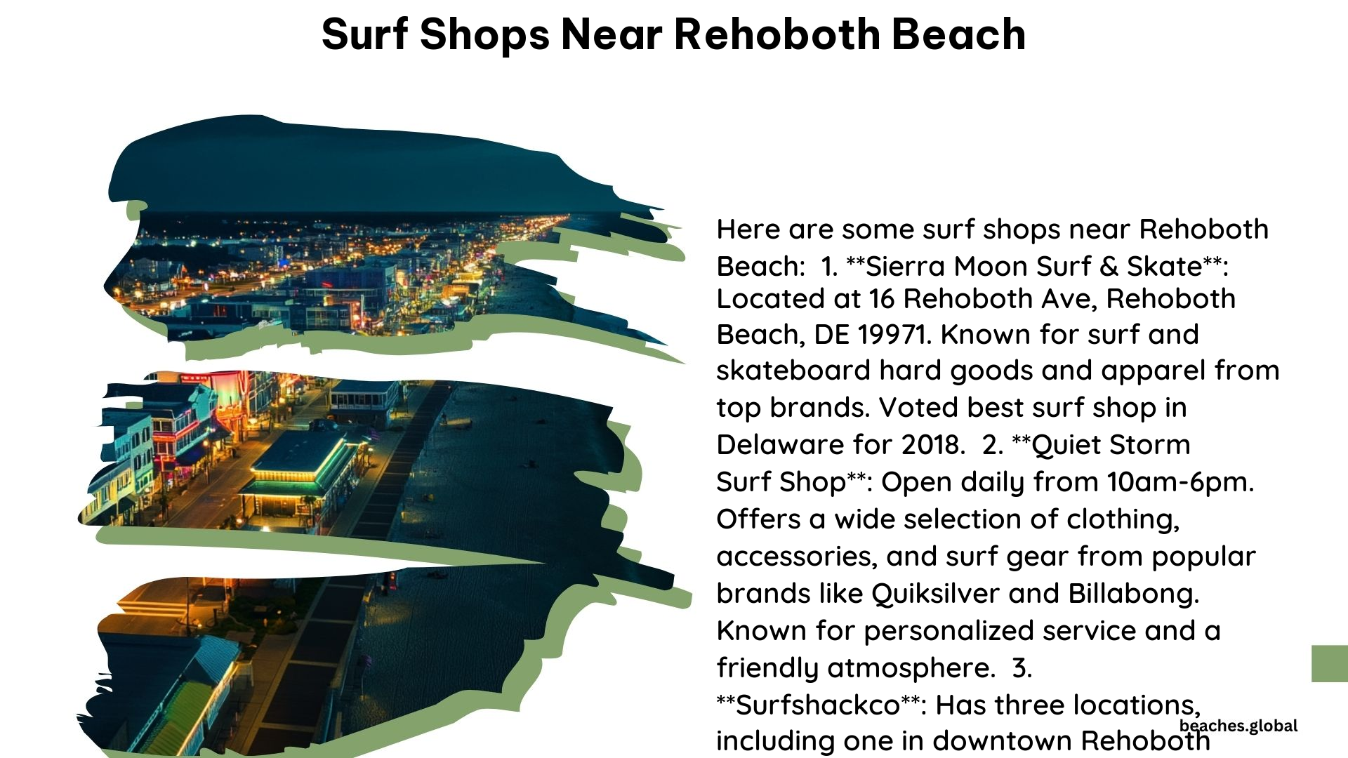 Surf Shops Near Rehoboth Beach