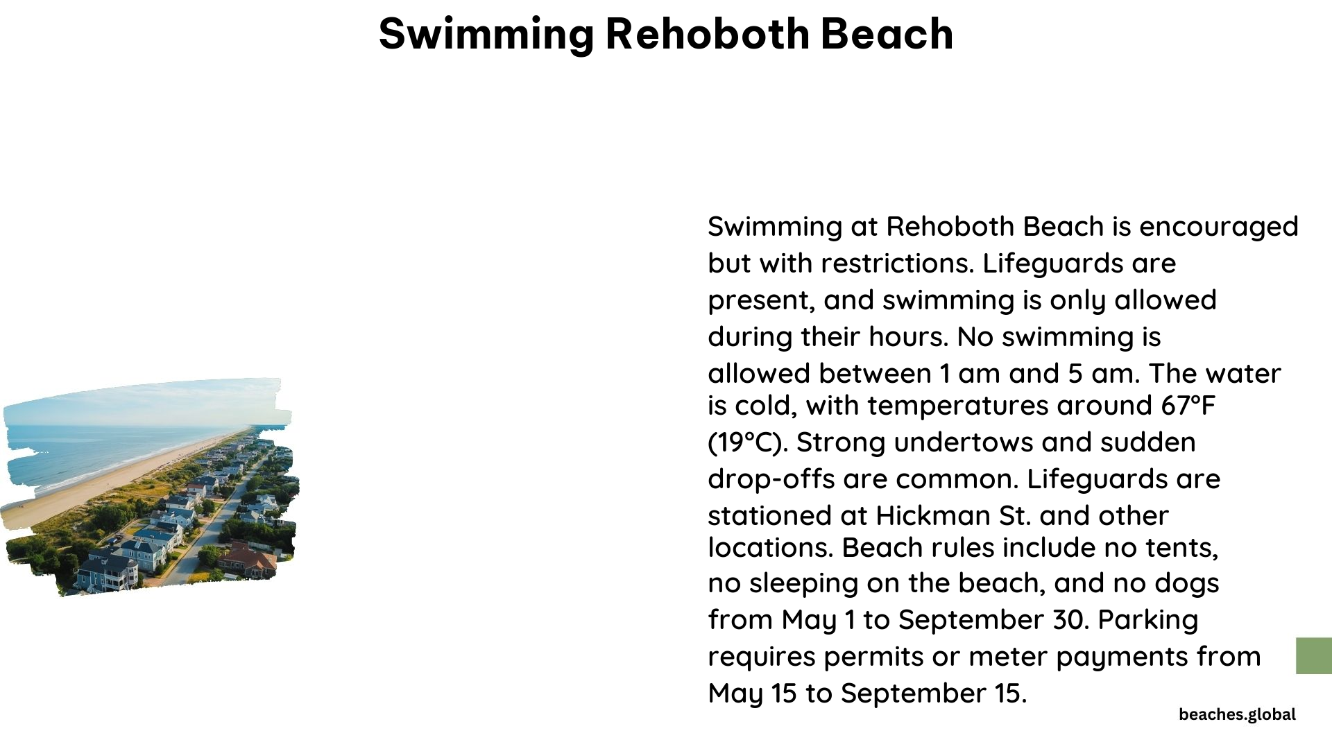 Swimming Rehoboth Beach